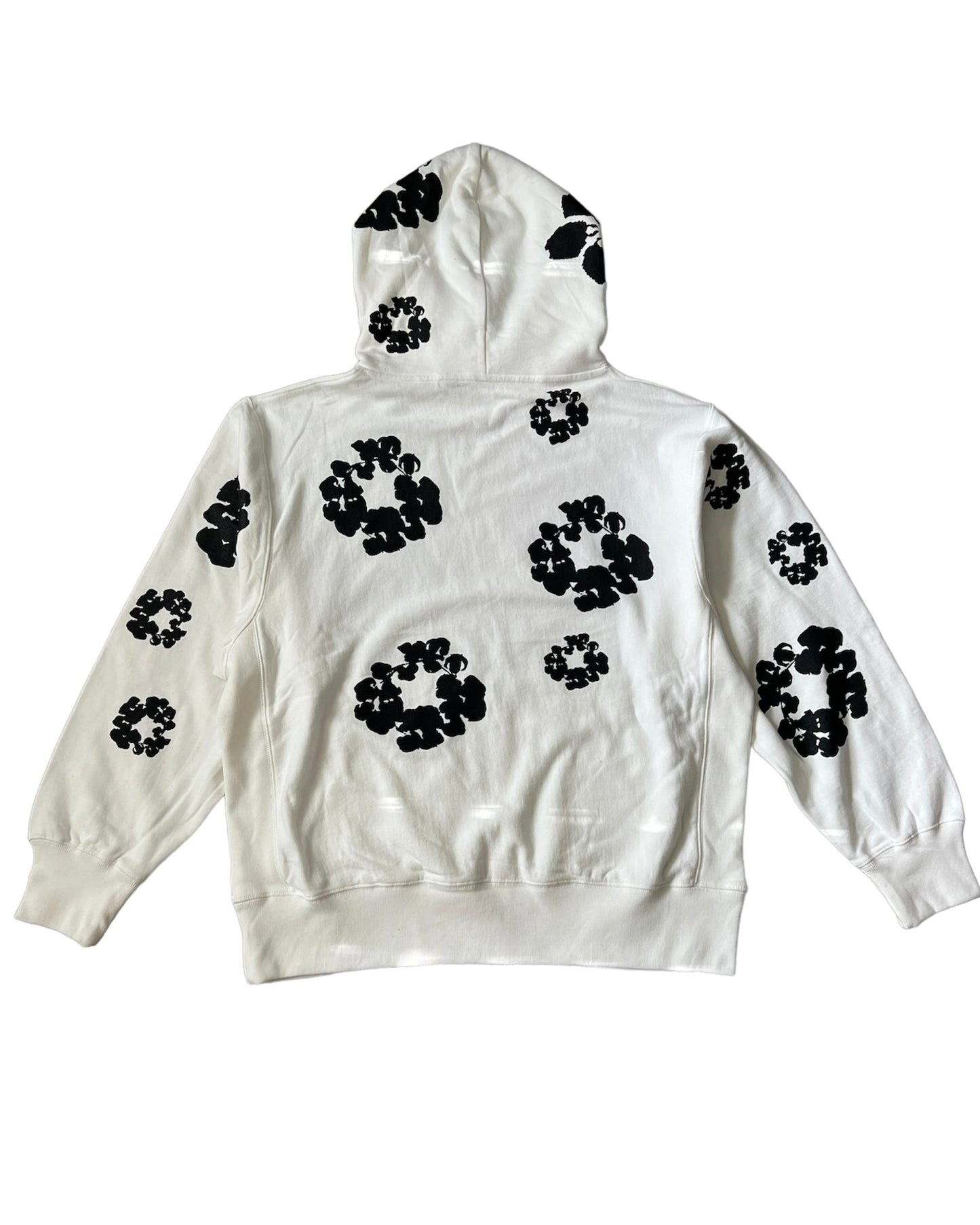 Hoodie XHAIKARA FLOWER HOODIE WHITE