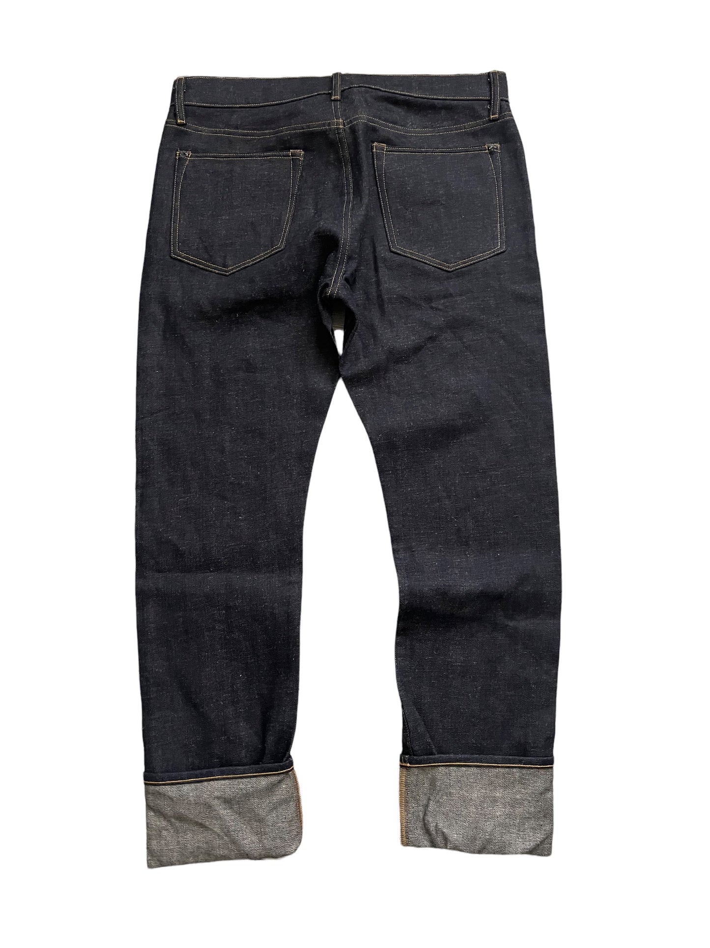 XHAIKARA SELVEDGE RAW DENIM JEANS